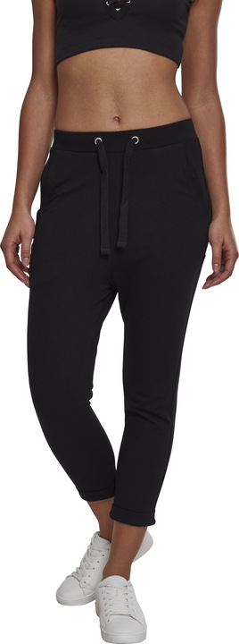 Produktbild Urban Classics Ladies Open Edge Terry Turn Up Pants (XL)