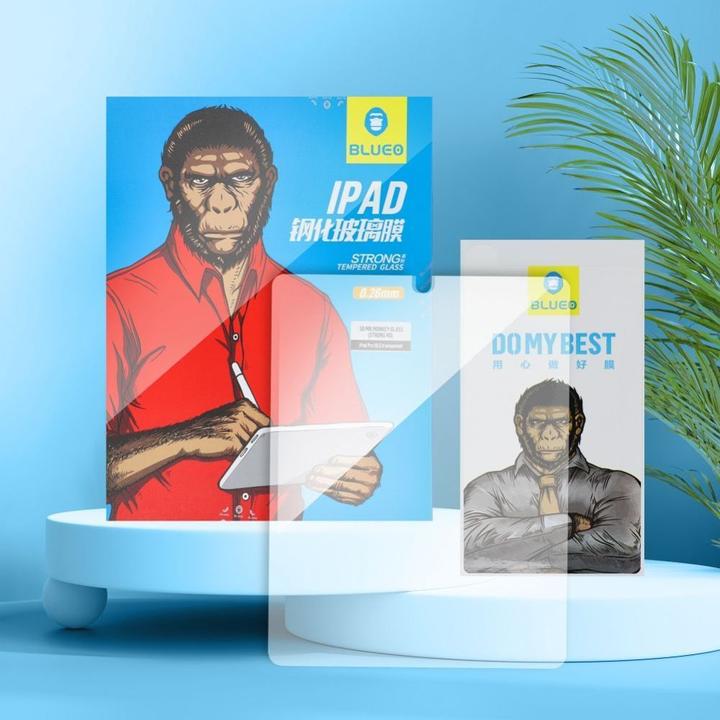 Produktbild Blueo Other 5D Mr. Monkey Glass - iPad Pro 10.5 transparent (Strong HD) (1 Stk., iPad Pro 10.5)
