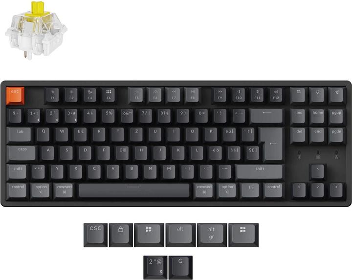 Immagine prodotto Keychron K8 QMK (Version 2) (CH, Senza fili, Cablato)