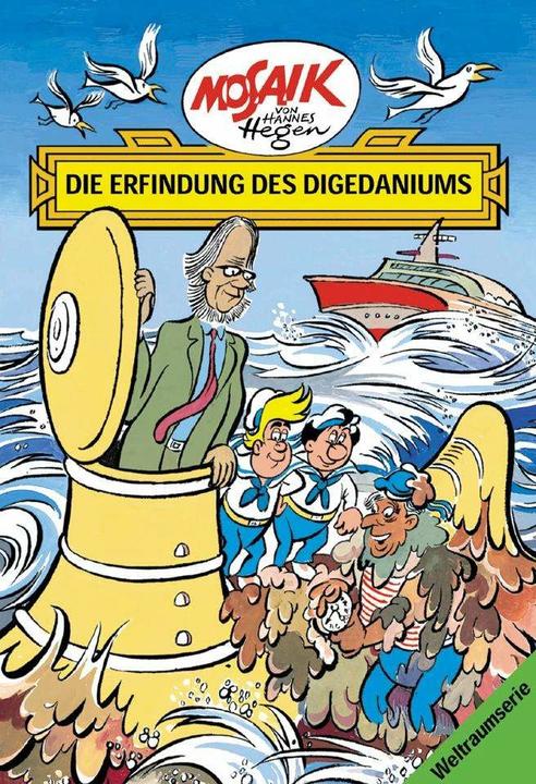 Produktbild Tessloff Mosaik von Hannes Hegen: Die Erfindung des Digedaniums (Deutsch, Lothar Dräger, 2017)