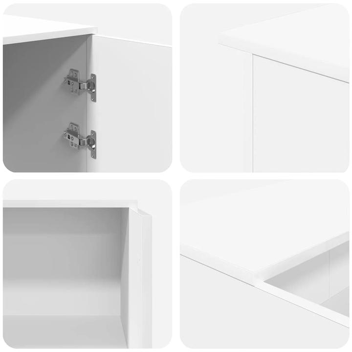 Immagine prodotto VidaXL Banco reception Bianco 135x50x103,5 cm Banco reception in legno