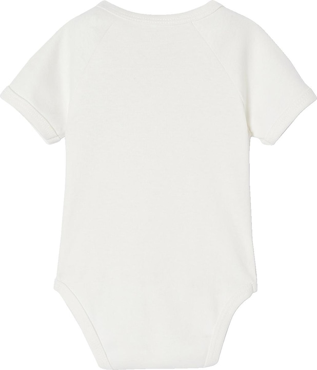 Actual product image Vertbaudet Bio-Kollektion: 5er-Pack Baby Kurzarm-Bodys in Wickelform (74)