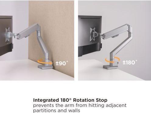 Image du produit Max Hauri Bras de moniteur avec compensation de poids (Tables, 32", 9 kg)