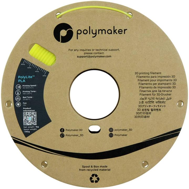 Produktbild Polymaker PolyLite PLA Luminous (PLA, 1.75 mm, 1000 g)