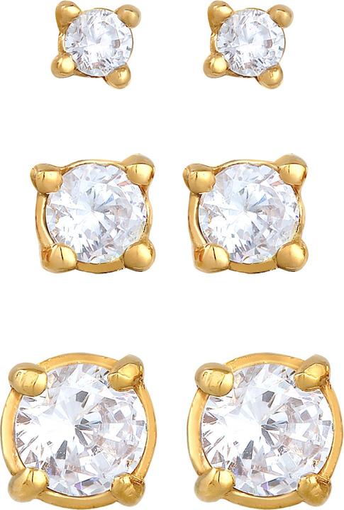Produktbild Elli Kristall Ohrstecker (Zirkonia, 925 Sterling Silber)