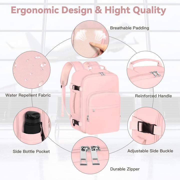 Produktbild Only-Bags.Store Handgepäck Flugzeug Reiserucksack, Handgepäck Rucksack