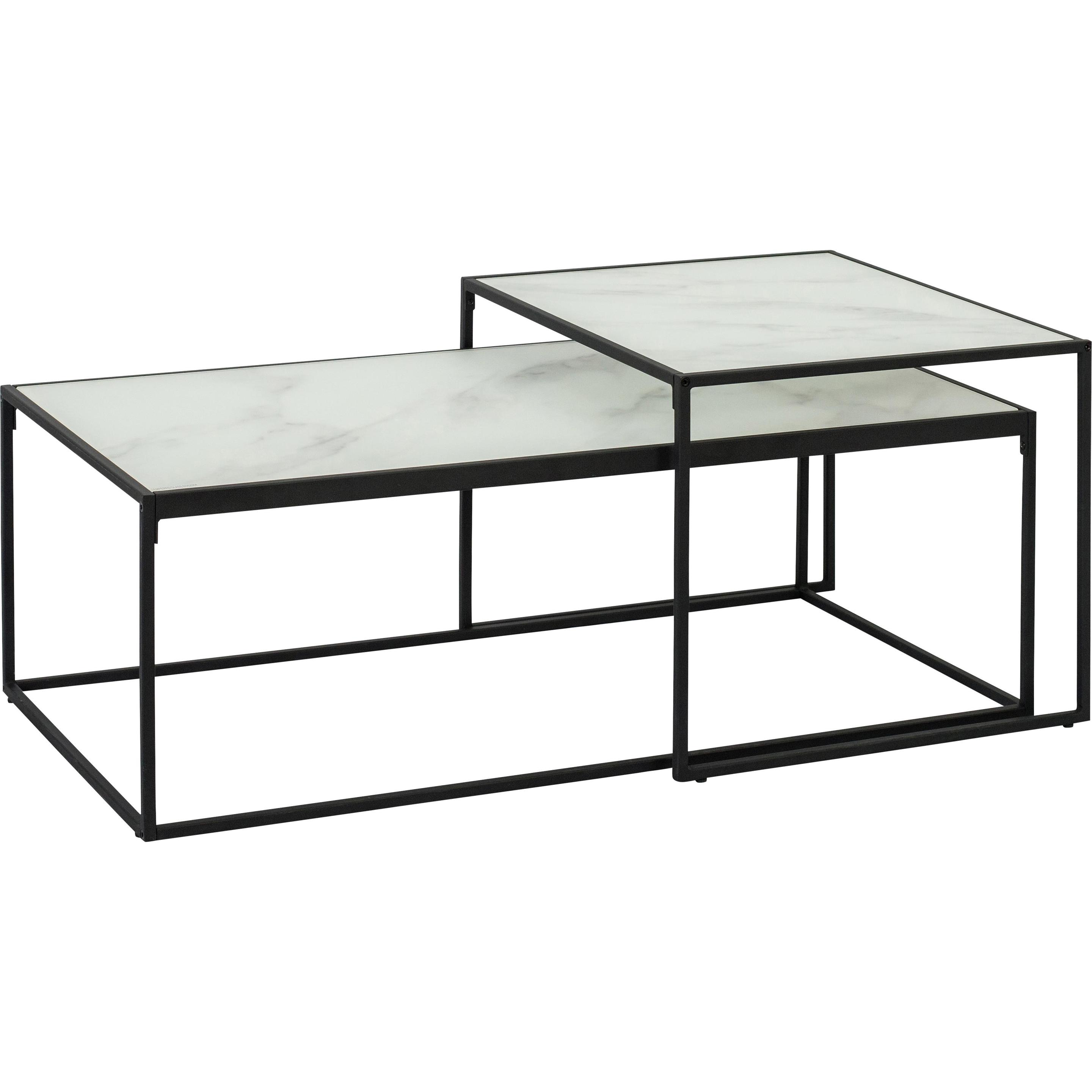 AC Design, Couchtisch + Beistelltisch, Bolton (100 x 50 x 43 cm)
