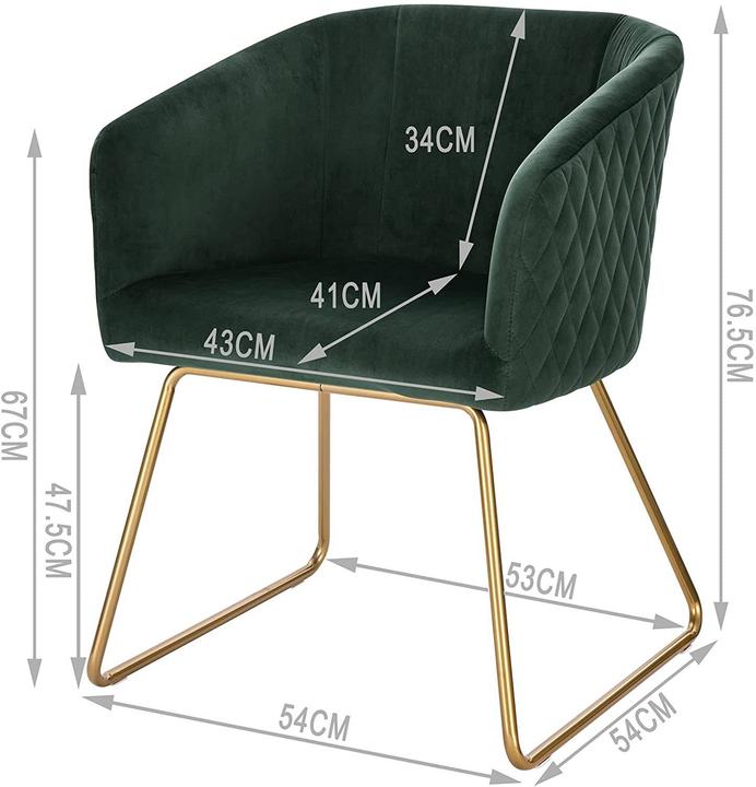 Actual product image Woltu Esszimmerstuhl