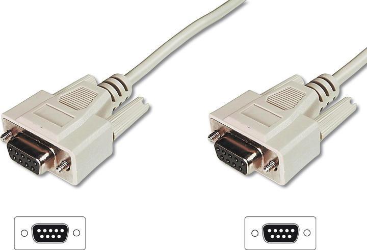 Digitus Datatransfer Anschlusskabel,3m (3 m, VGA)