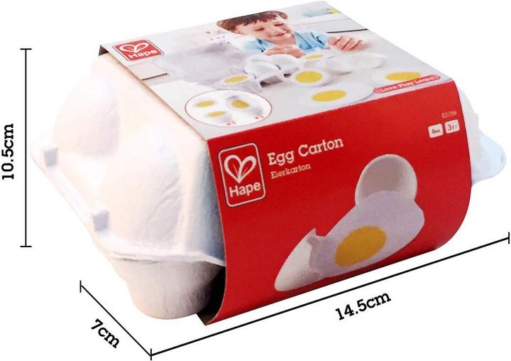 Actual product image Hape Egg carton