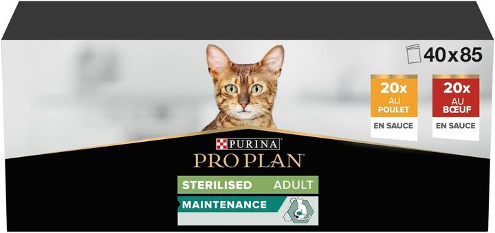 Produktbild Pro Plan Sterilised Maintenance (Adult, 40 Stk., 3400 g)