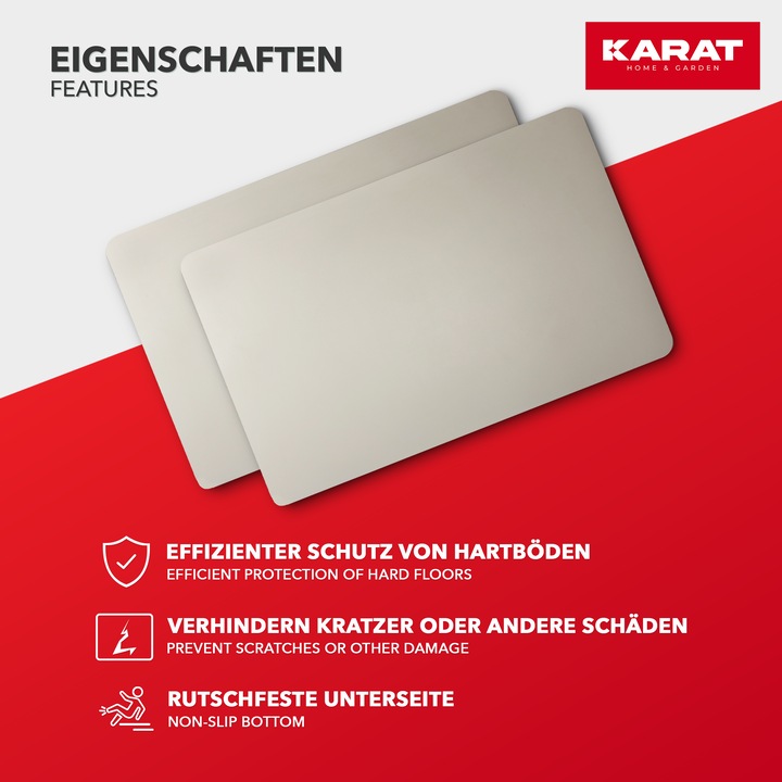 Produktbild Karat Bodenschutzmatte Color (90 x 120 cm)