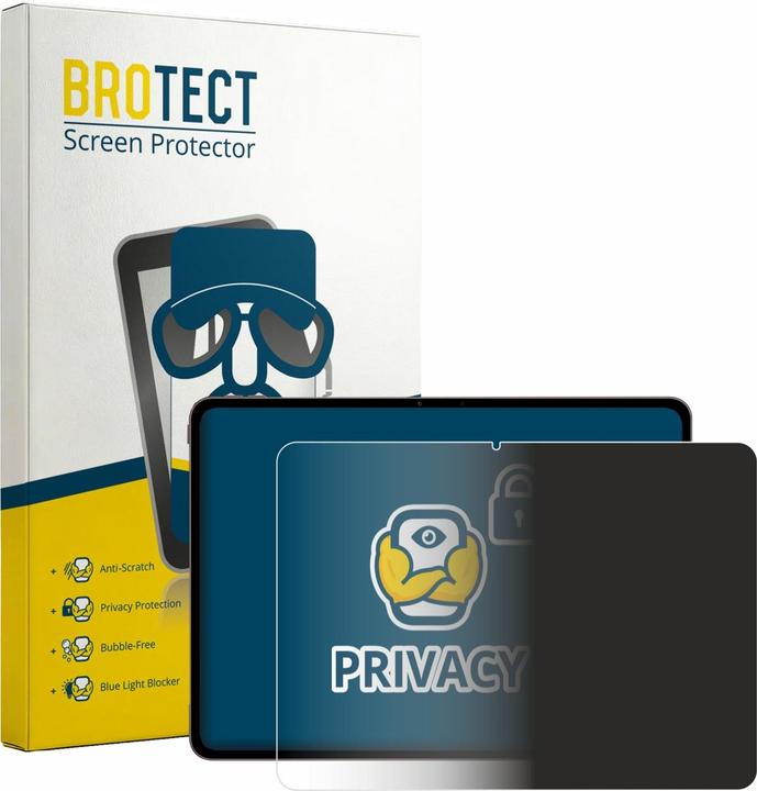 Produktbild BROTECT Sichtschutzfolie für OnePlus Pad 4 Anti-Spy Privacy Folie Blaulicht-Schutz (1 Stk., OnePlus Pad)