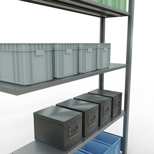 Image du produit Schulte Lagertechnik Système enfichable Élément suivant MULTIplus150 avec traverse de longueur
