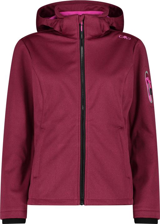 Immagine prodotto CMP Campagnolo Giacca Softshell da donna con cappuccio e zip (40, M)