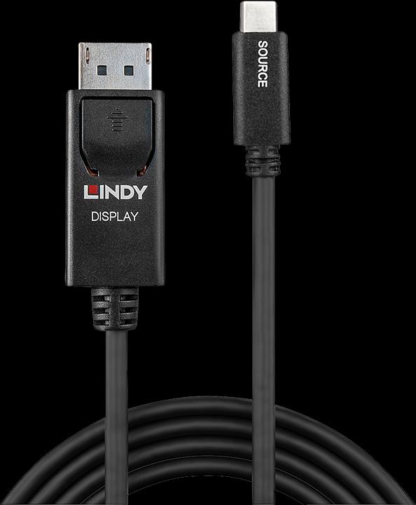 Produktbild Lindy USB Typ C an DisplayPort (2 m, DisplayPort, USB Typ C)