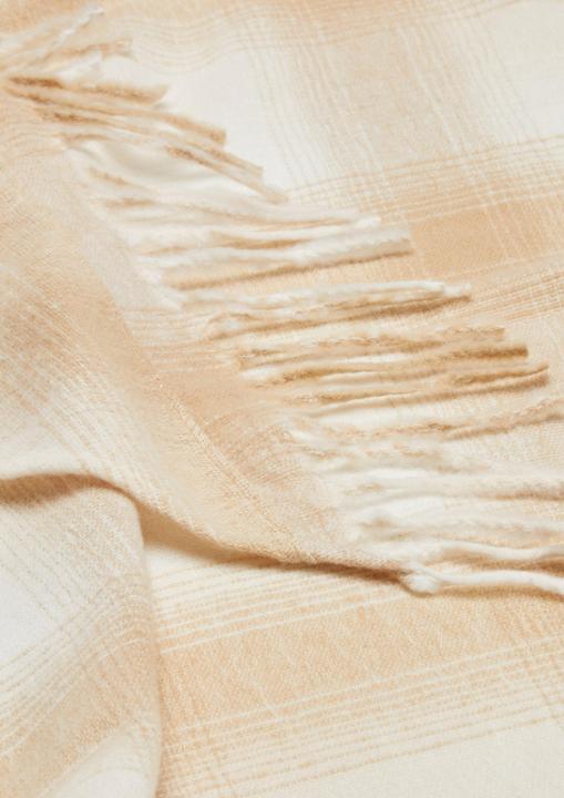 Produktbild S.Oliver Schal Gemusterter Schal mit Fransen