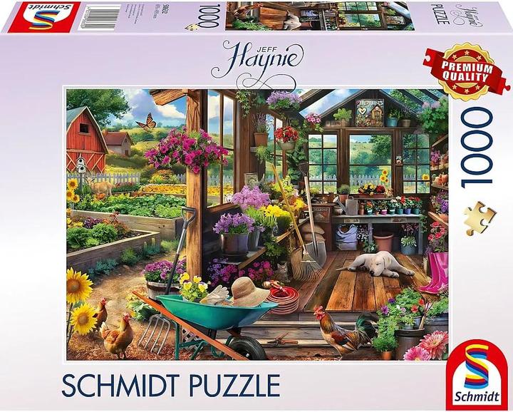 Schmidt Spiele SSP Gartenhaus (1000 pezzi)