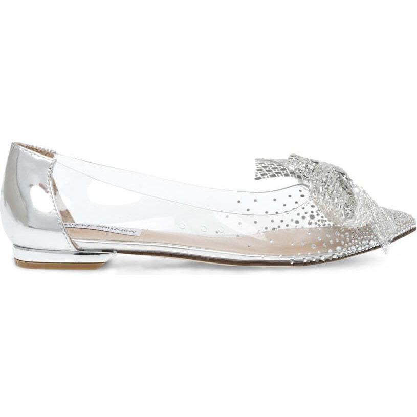 Steve Madden, Damen, Ballerinas, Ballerinas JULISA, Silber, (38)