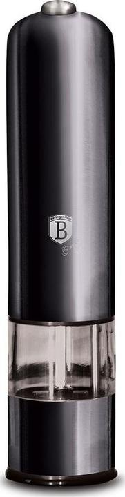 BerlingerHaus Elektrische Pfeffer- und Salzmühle 2er-Set Carbon Pro Edition (Nutmeg, Pepper)