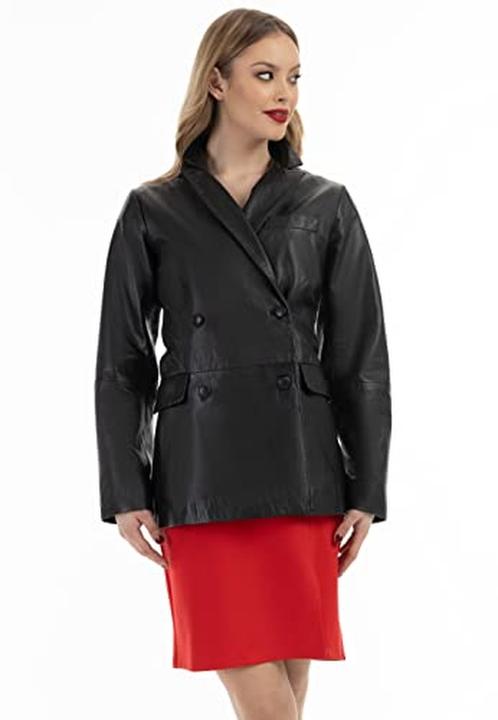 Actual product image Faina Leather Blazer (M)