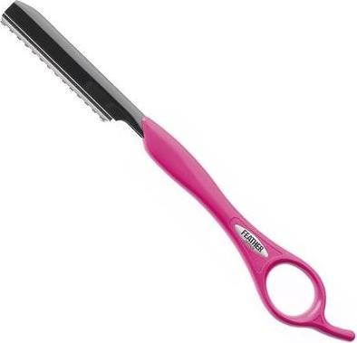 Actual product image Sibel Titanium Razor Feather Rose