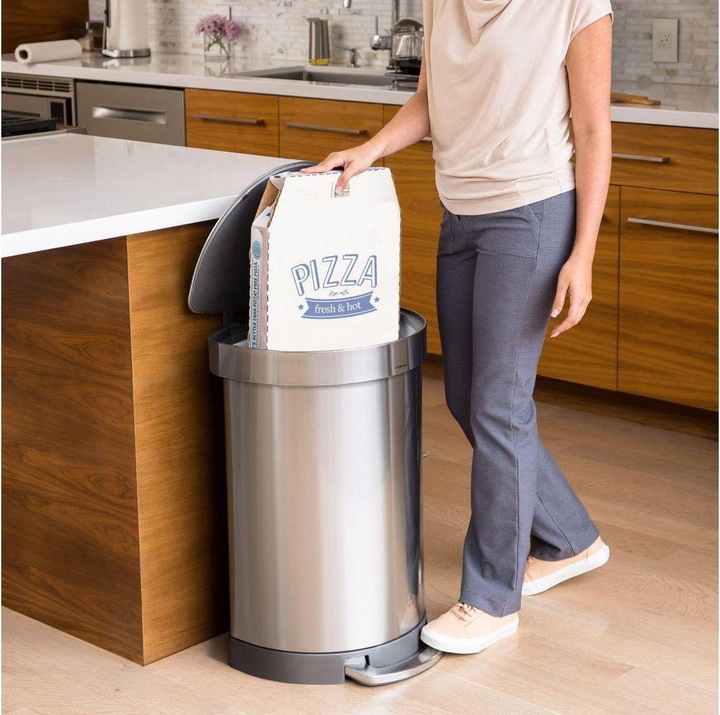 Image du produit Simplehuman Poubelle semi-circulaire (60 l)