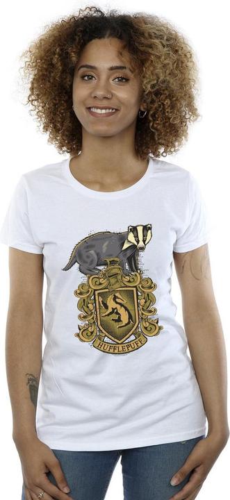 Image du produit - T-shirt HUFFLEPUFF SKETCH CREST - Femme (L)