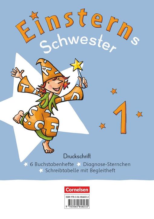 Einsterns Schwester, Erstlesen - Neubearbeitung 2021, 1. Schuljahr, Druckschrift: 6 Buchstabenhefte (Deutsch, Jutta Maurach, Roland Bauer, 2021)