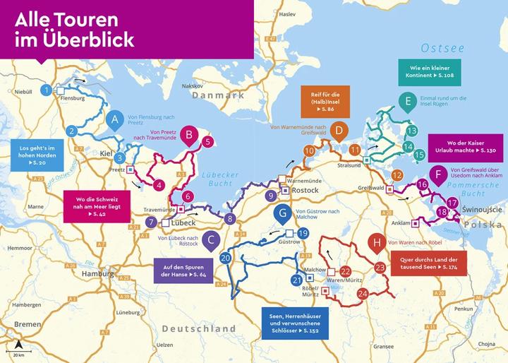 Actual product image Camper Guide Baltic Sea Coast & Mecklenburg Lake District (German, Thomas Zwicker, 2021)