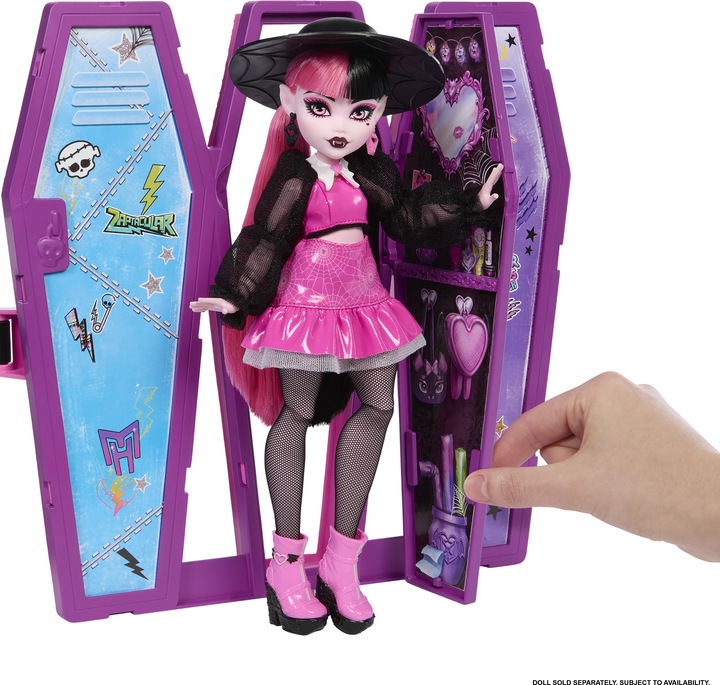 Actual product image Monster High Draculaura Secret Potions Room Playset