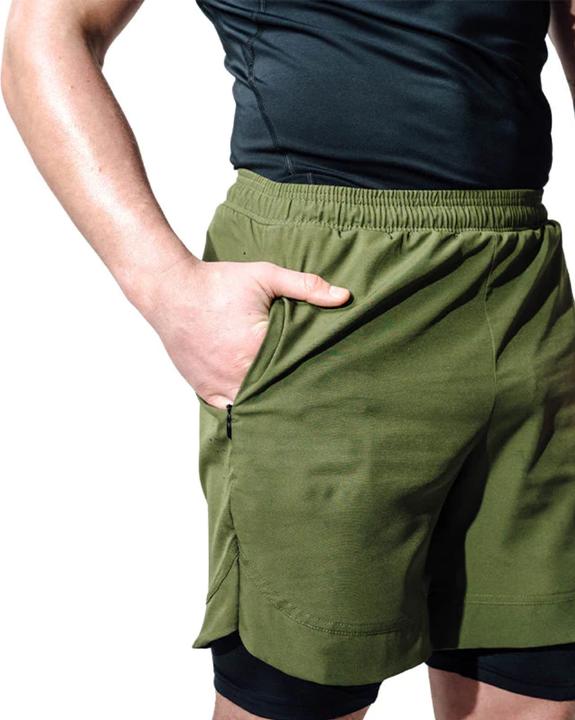 Immagine prodotto Rdx Shorts Mma T16 Vert Armée/Noir-Xl (XL)