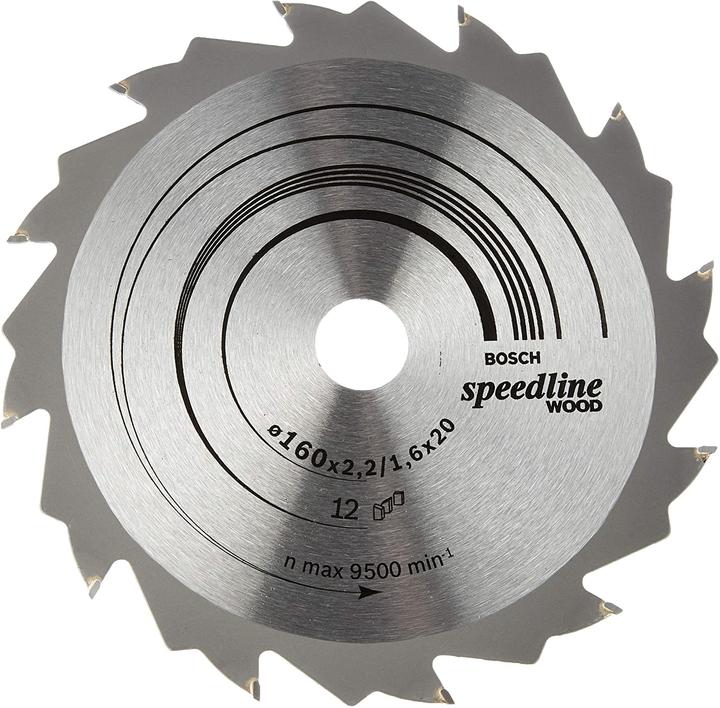 Actual product image Bosch Professional Zubehör PRO Wood circular saw blade, 160 x 2.2 x 20 mm