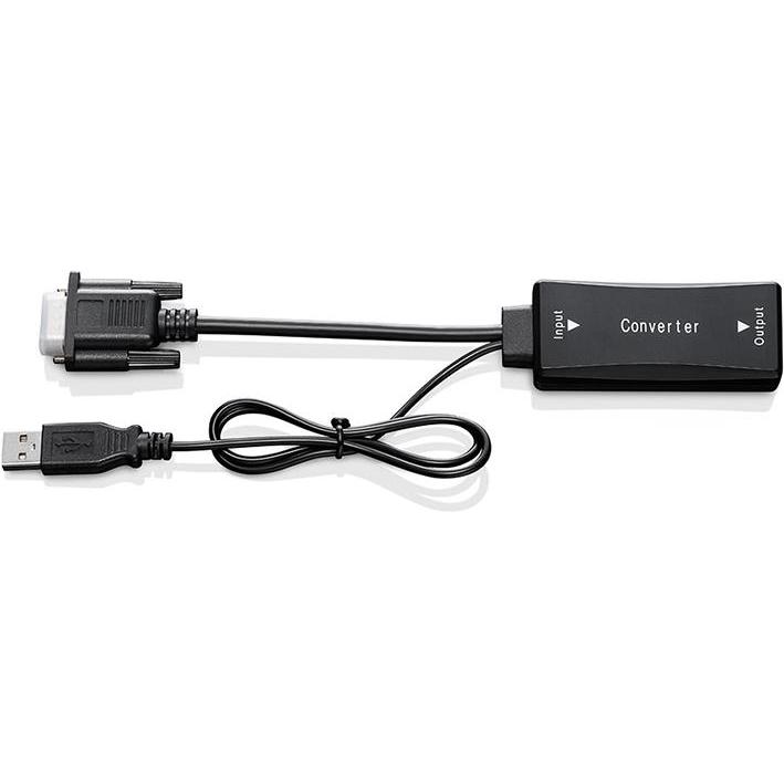 Wacom Adapter (HDMI), Data + Video Adapter, Schwarz