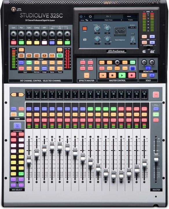 Produktbild PreSonus Mischpult StudioLive 32SC (Studio- und Livemixer)