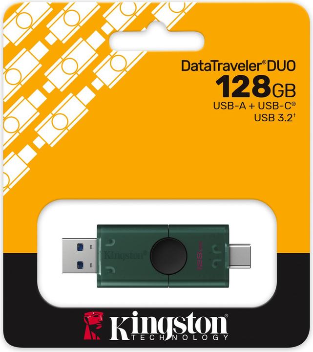 Produktbild Kingston DataTraveler DuoG2 (128 GB, USB-A, USB-C)