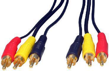 Cables Direct CDL 3Mtr Three RCA Cable (3 m, Cinch Cables)