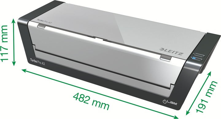 Image du produit Leitz Laminateur iLAM Touch Turbo Pro A3 (80 - 250 µm, A3)