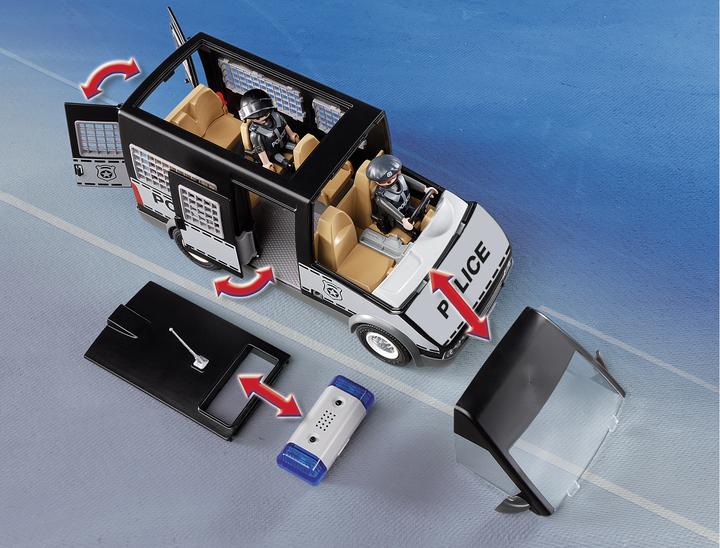 Produktbild Playmobil Polizei-Mannschaftswagen mit Licht und Sound (6043, Playmobil City Action)