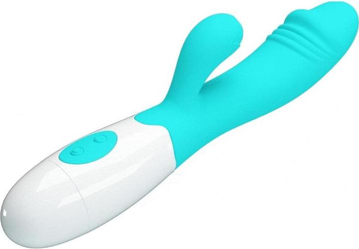 Actual product image Pretty Love Snappy G-Spot Vibrator Aqua Green