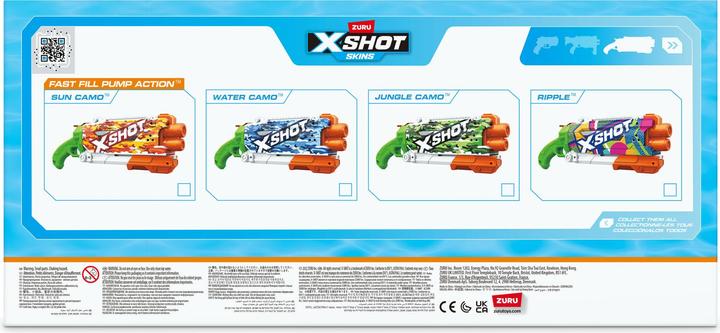 Produktbild Xshot Water-Fast Fill Skins-Pump Action (Tank Integriert)