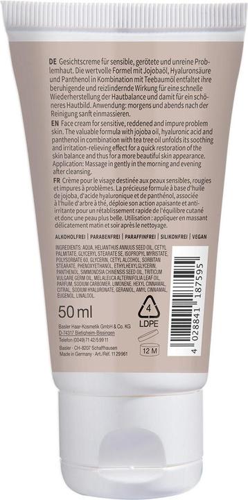 Produktbild Basler Teebaumöl Gesichtscreme (50 ml, 24h Creme)