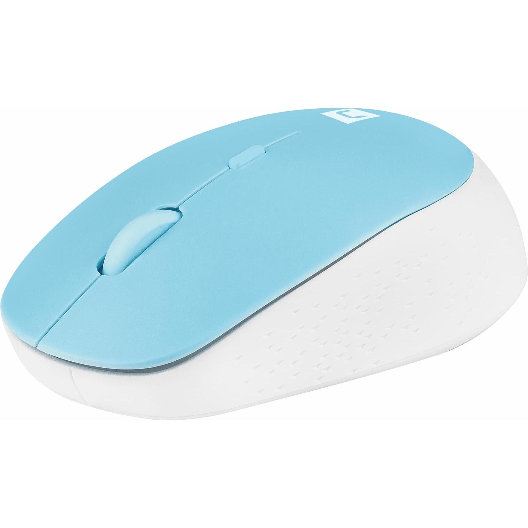 Thumbnail - Genesis Mouse Harrier 2 Wireless, White/Blue, Bluetooth (Kabellos), Maus, Blau, Weiss