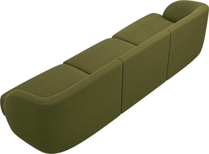 Actual product image Micadoni Boucle Sofa, "Miley", 3 Seats, 255x90x70Made in Europe (3-seater)