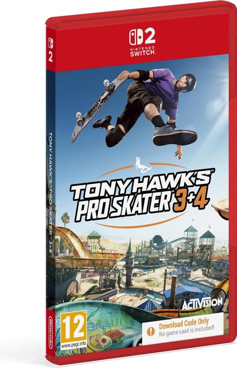 Produktbild Activision Tony Hawk's Pro Skater 3 + 4 (Code in Box) (Switch 2, EN)