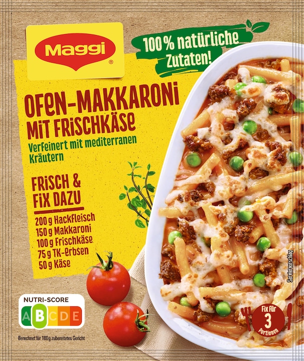Produktbild Maggi Ofen Makkaroni (39 g)