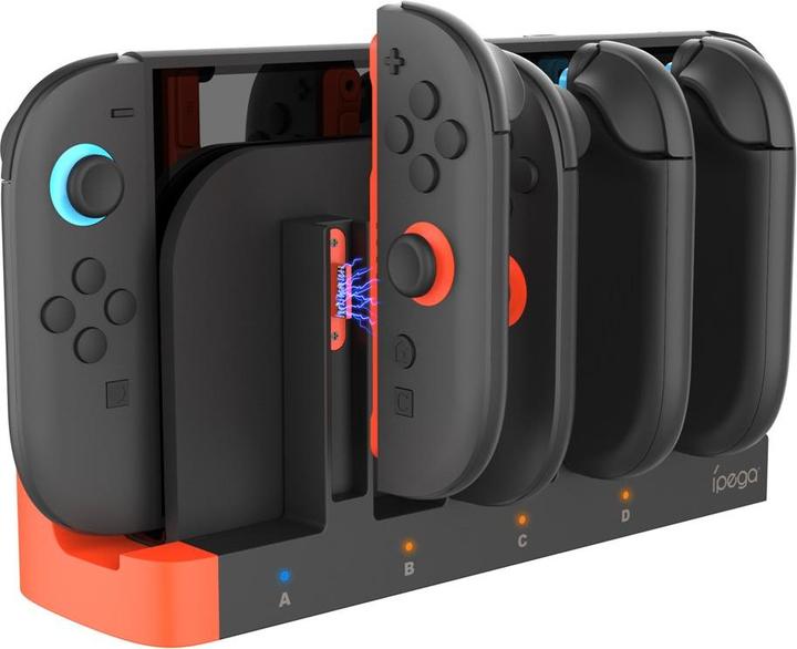 iPega 4 in 1 Nintendo Switch 2 Joy-Con Ladestation (Switch 2)