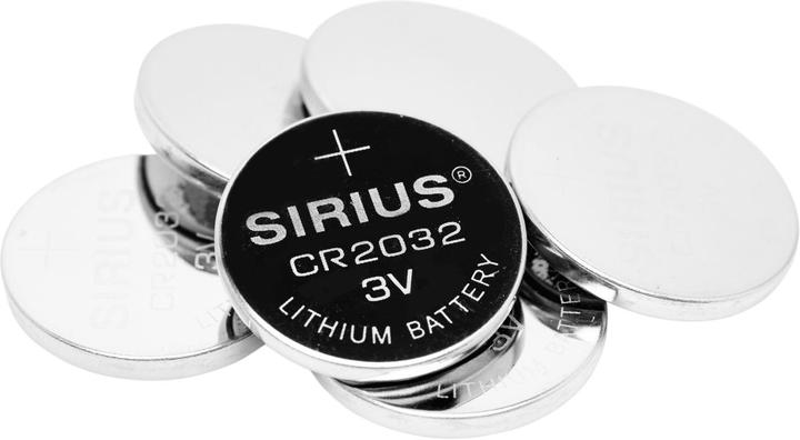 Image du produit Sirius Piles CR2032 (6 pcs, CR2032)