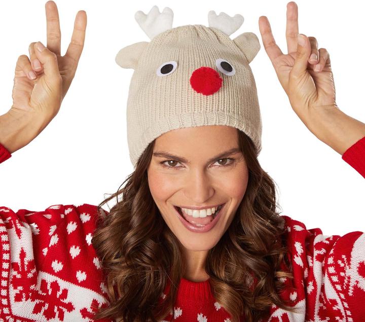 Immagine prodotto tectake Berretto Renna, beige