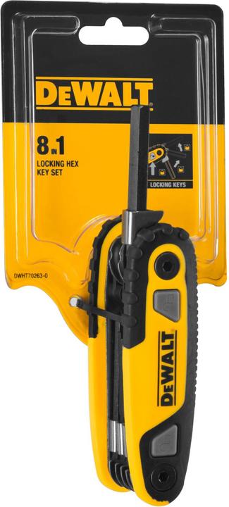 Produktbild DeWalt InnenSechskantschl TaschenSet 8tlg
